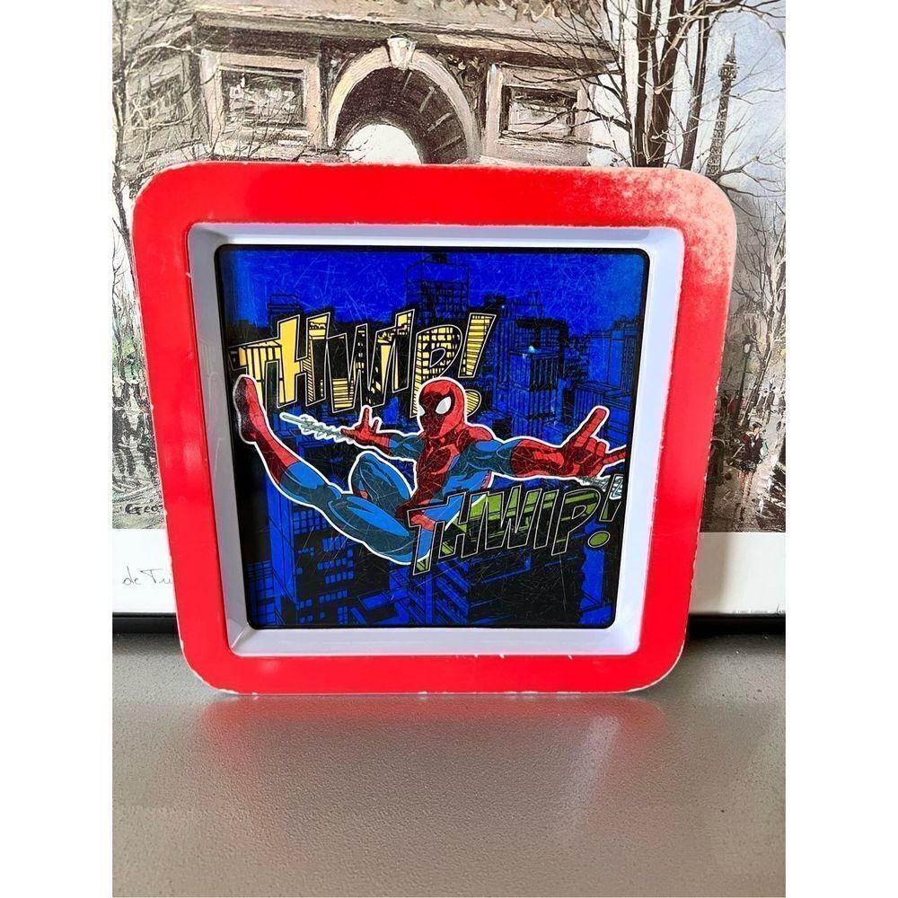 Disney Spider-Man Plate Marvel Comics Super Hero Collectable